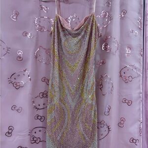 🎀Banjul Pink Sequin Mini Dress🎀